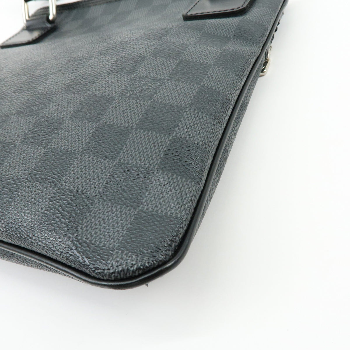 Louis Vuitton Thomas Damier Graphite Black Canvas Handbag (Pre-Owned)