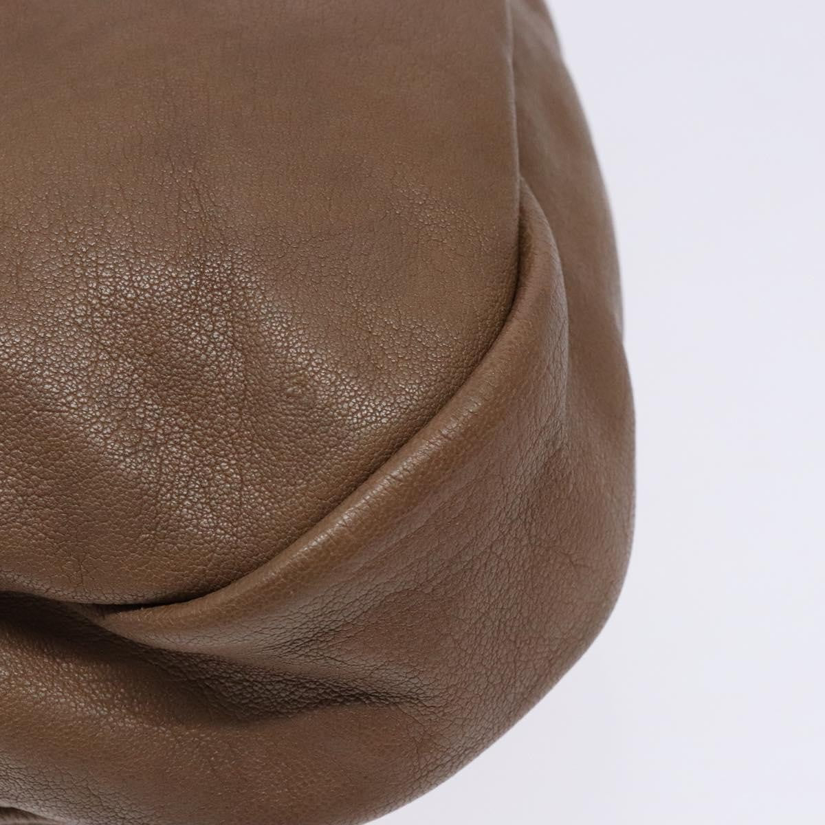 Salvatore Ferragamo Vintage Leather Brown Leather Handbag (Pre-Owned)