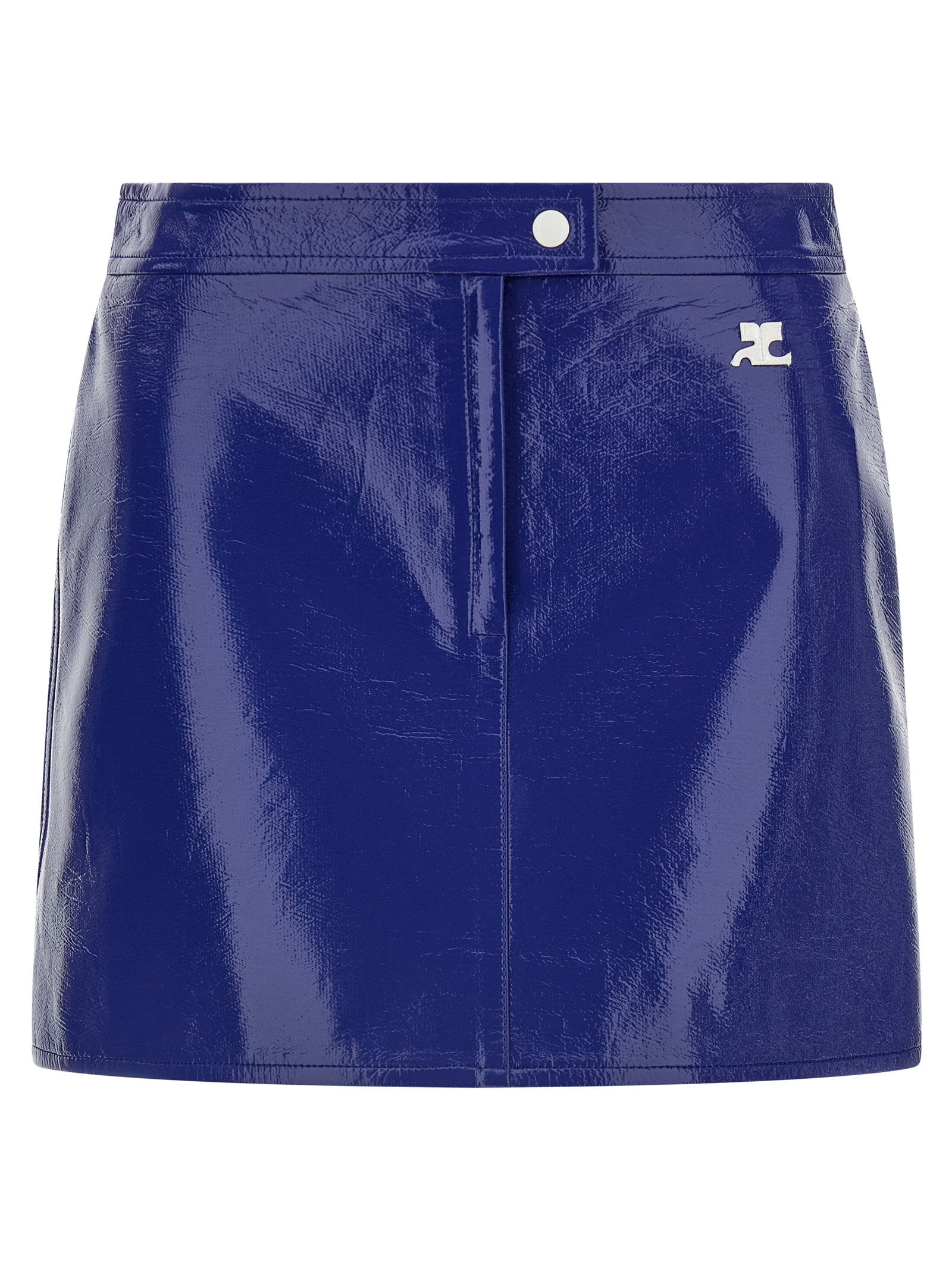 Courreges Women's Reedition Vinyl Skirt