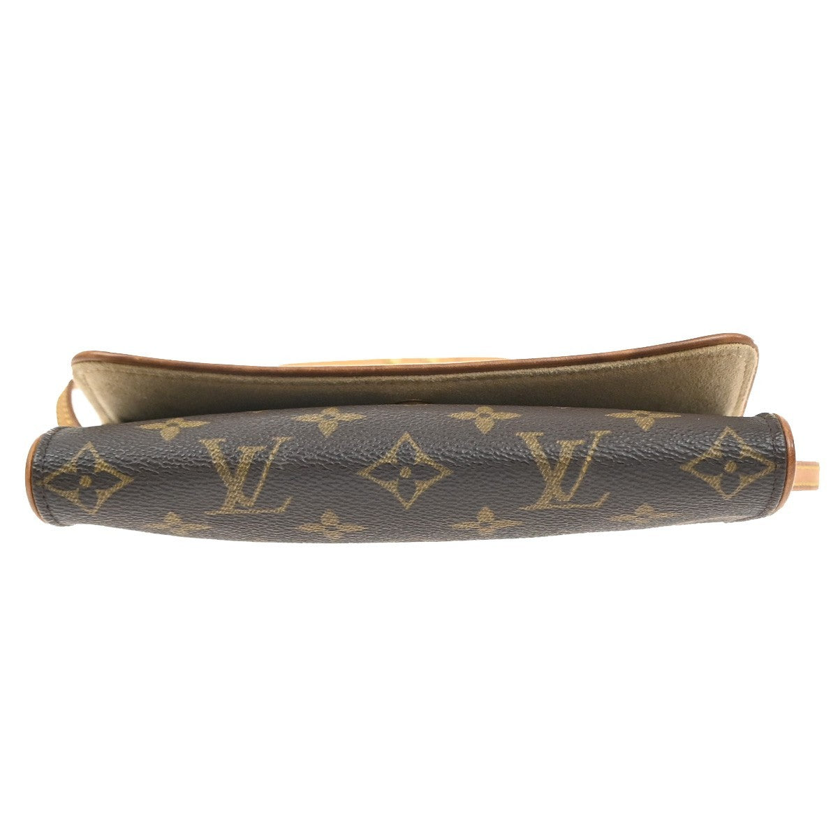 Louis Vuitton Twin Monogram Canvas Brown Canvas Clutche & Pouche Bag (Pre-Owned)