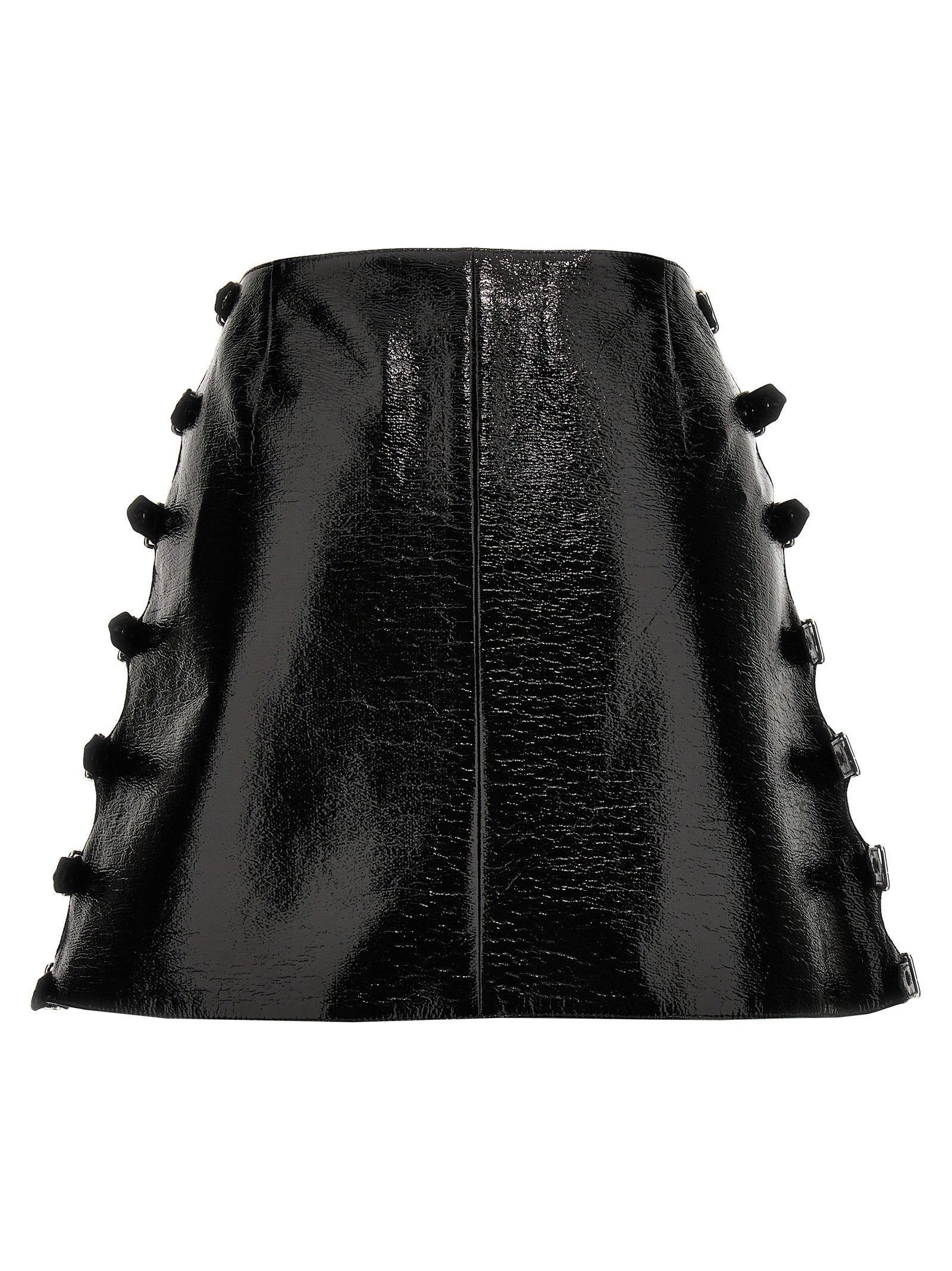 Courreges Women's Vinyl Miniskirt