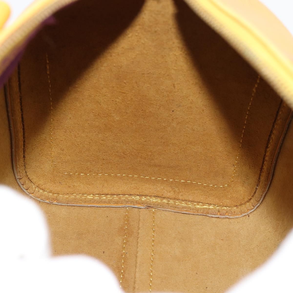 Louis Vuitton Speedy Epi Leather Yellow Leather Handbag (Pre-Owned)