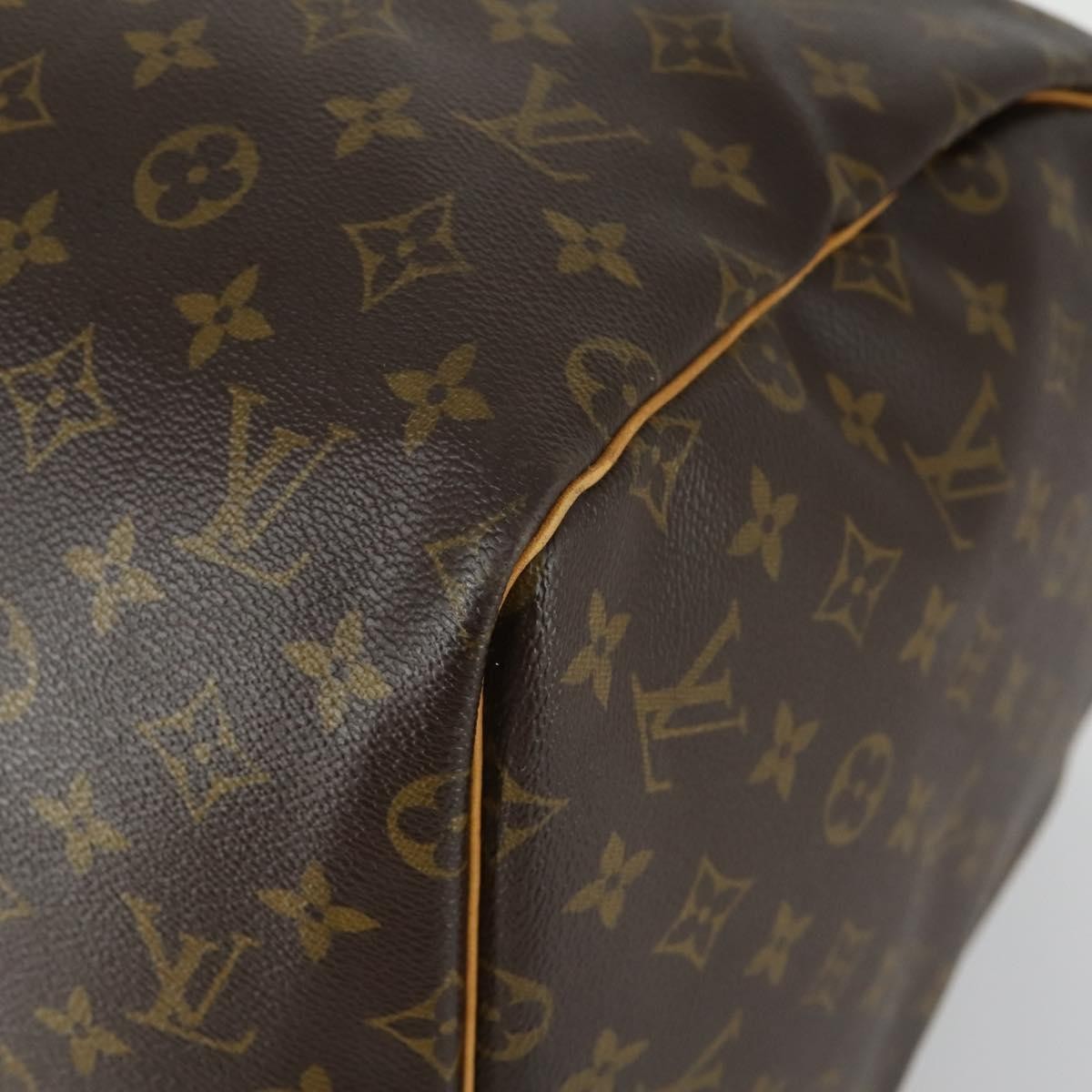 Louis Vuitton Keepall Monogram Canvas Brown Canvas Travel Bag Bag (Pre-Owned)