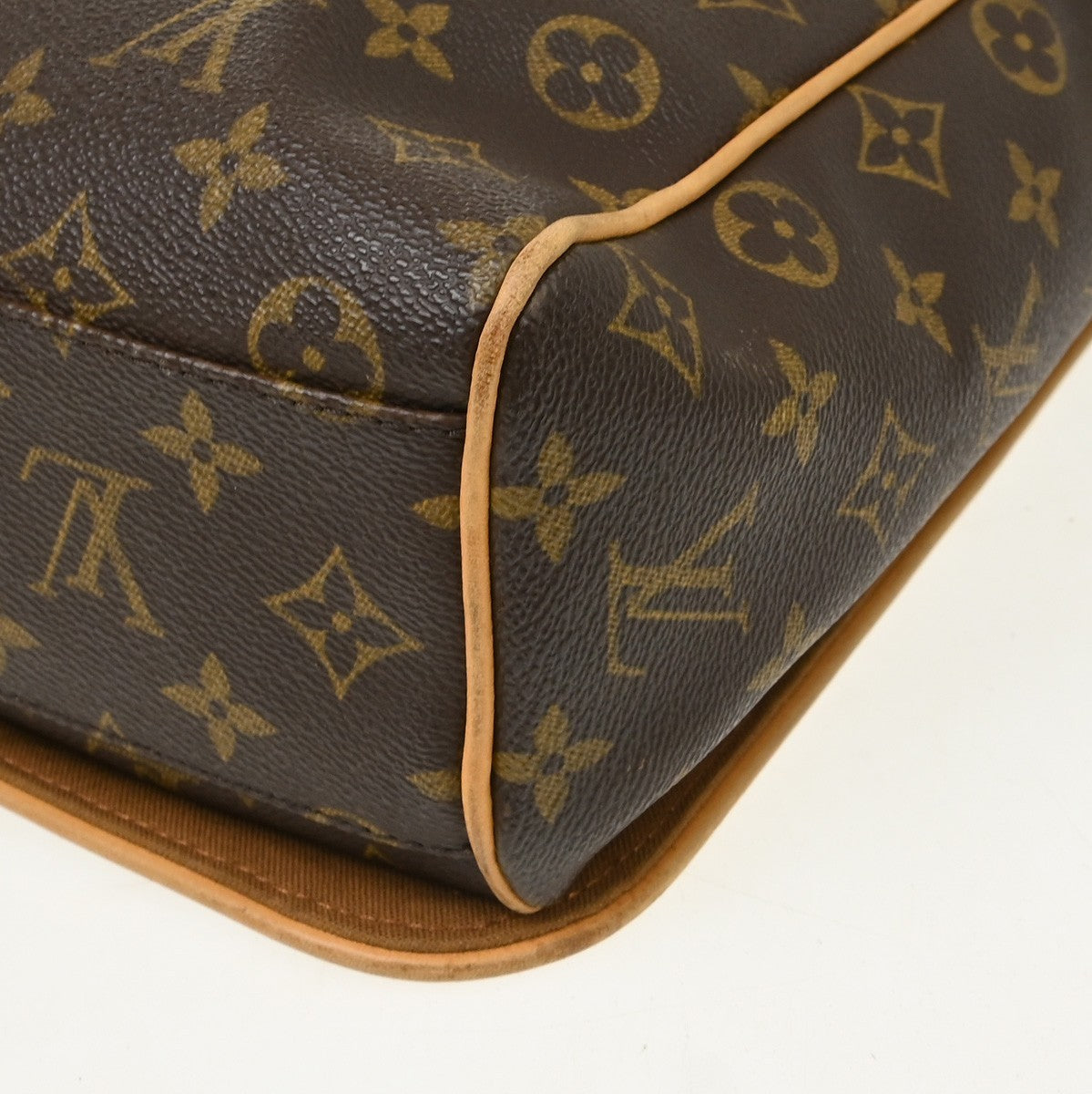 Louis Vuitton Abbesses Messenger Monogram Canvas Brown Canvas Handbag (Pre-Owned)