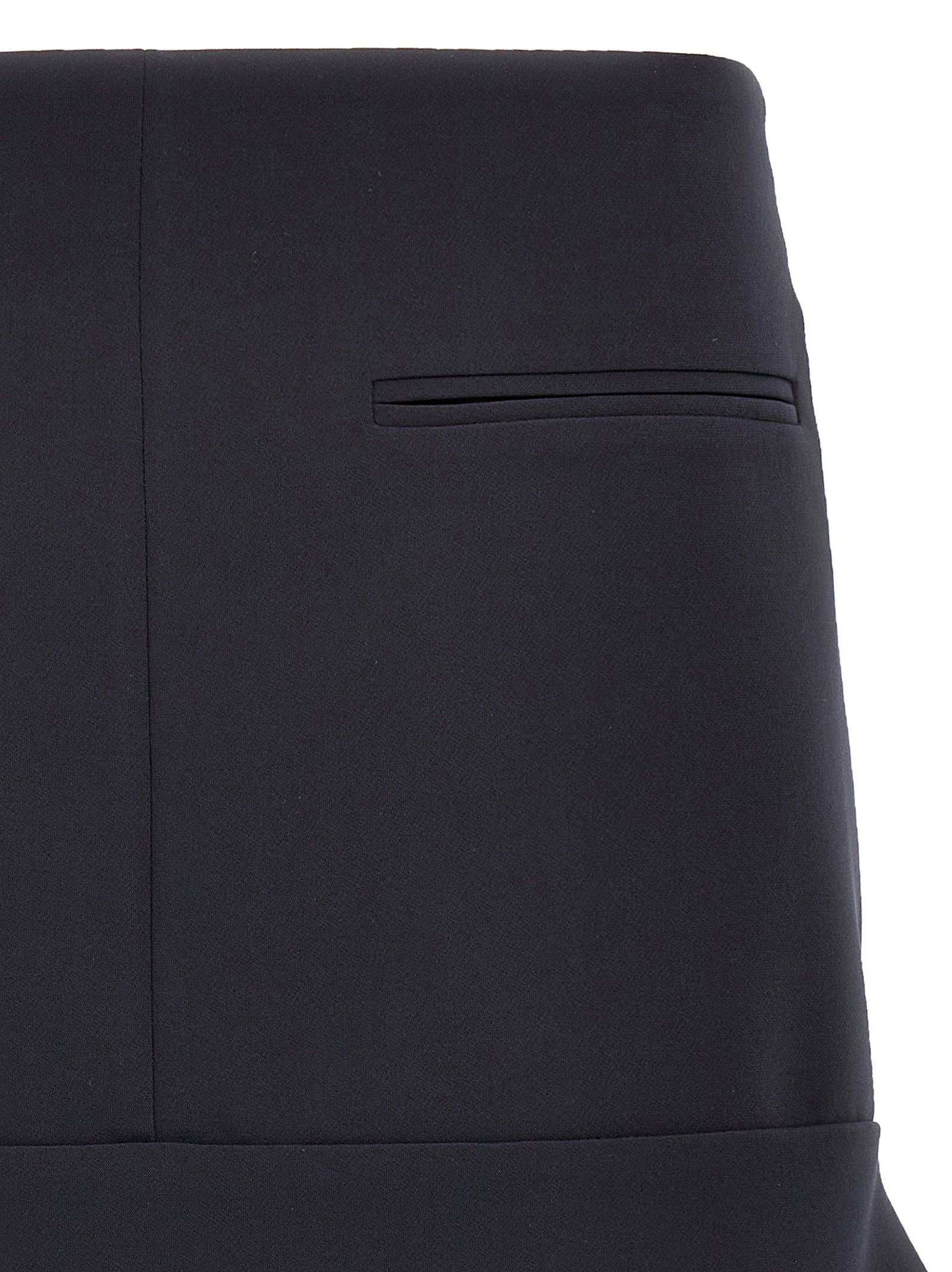 Courreges Women's Reversed Belt Mini Skirt