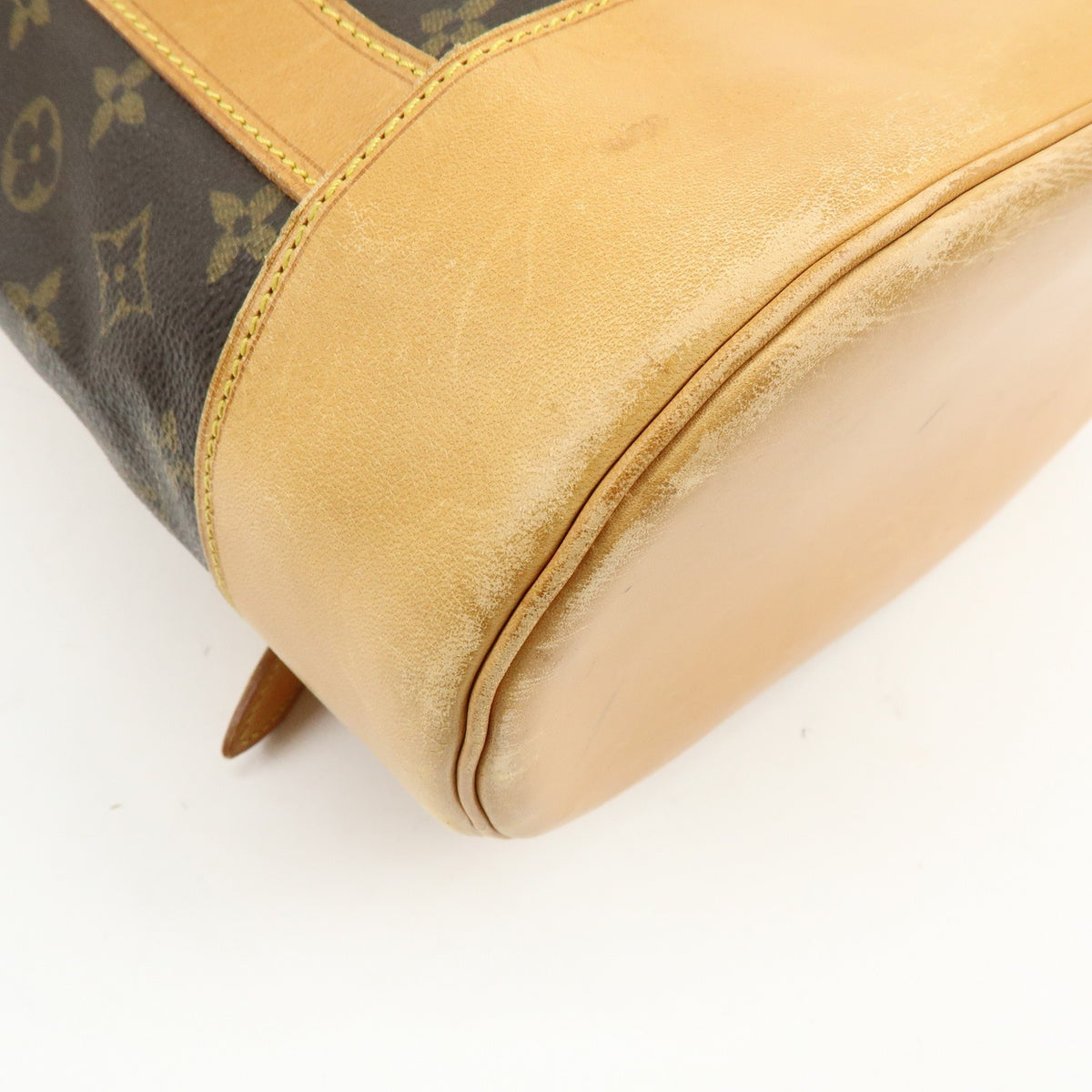 Louis Vuitton Randonnee Monogram Canvas Brown Canvas Backpack Bag (Pre-Owned)