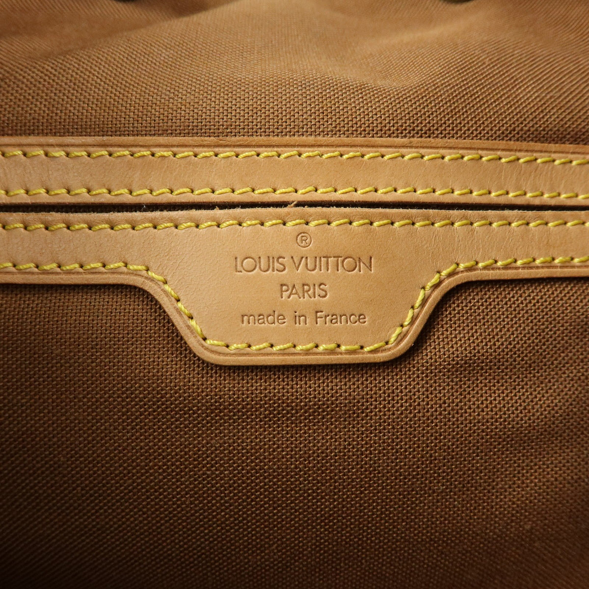 Louis Vuitton Vintage Montsouris Monogram Canvas Brown Canvas Backpack Bag (Pre-Owned)