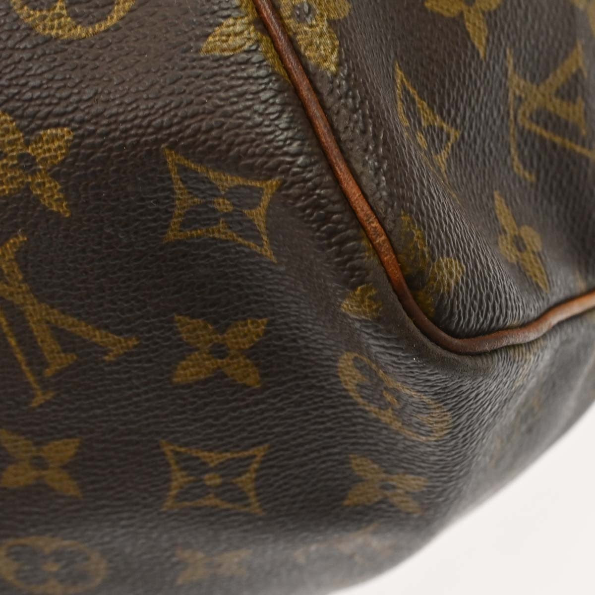 Louis Vuitton Keepall Monogram Canvas Brown Canvas Travel Bag Bag (Pre-Owned)