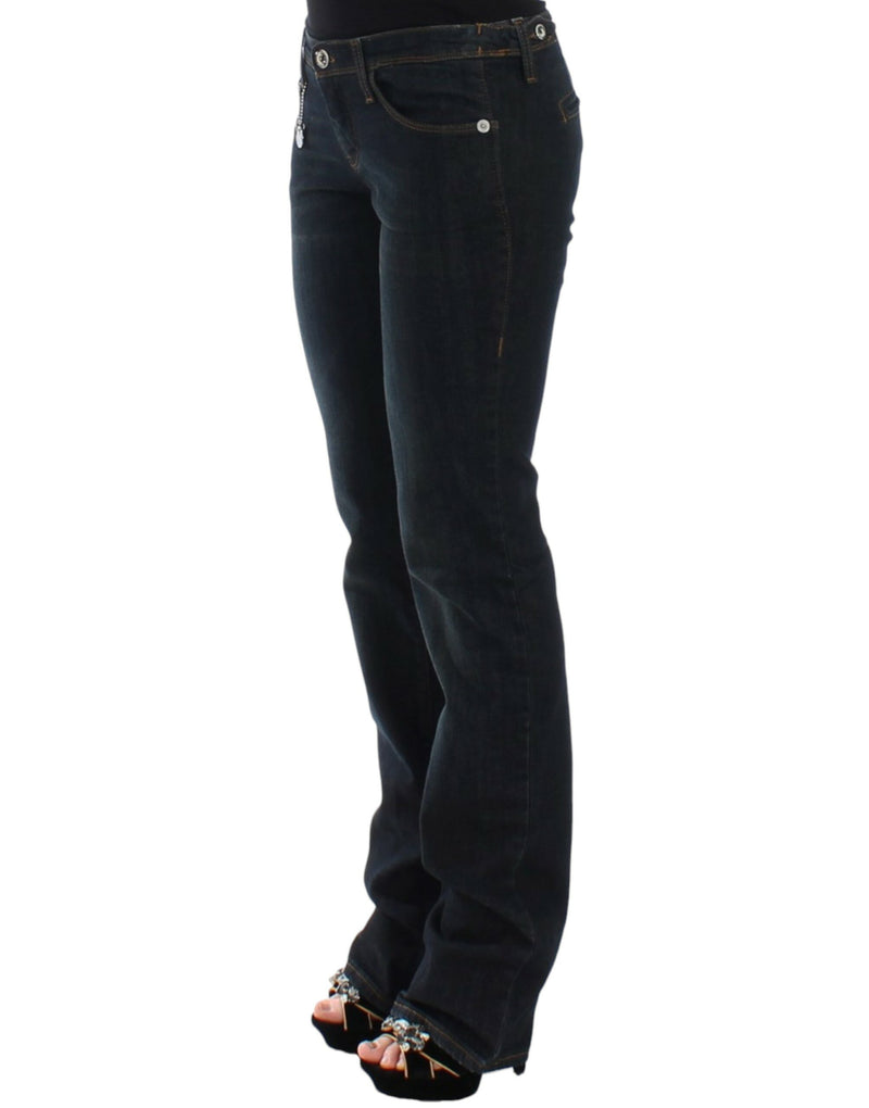 Costume National Blue Slim Fit Women's Jeans