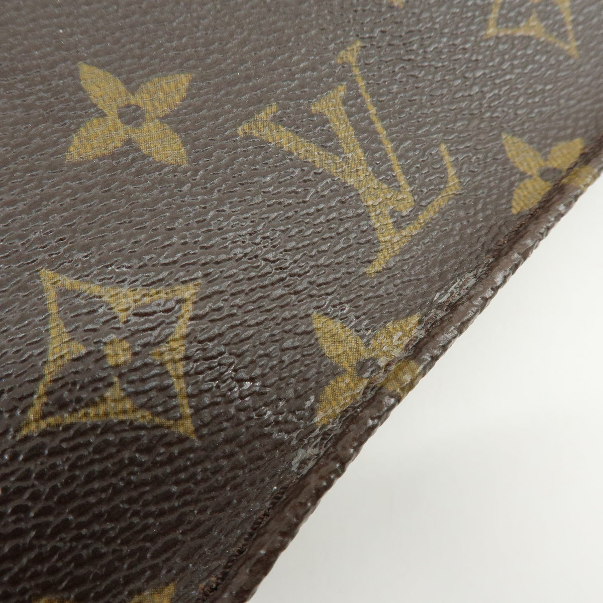 Louis Vuitton Vintage Sac Plat Monogram Canvas Brown Canvas Handbag (Pre-Owned)