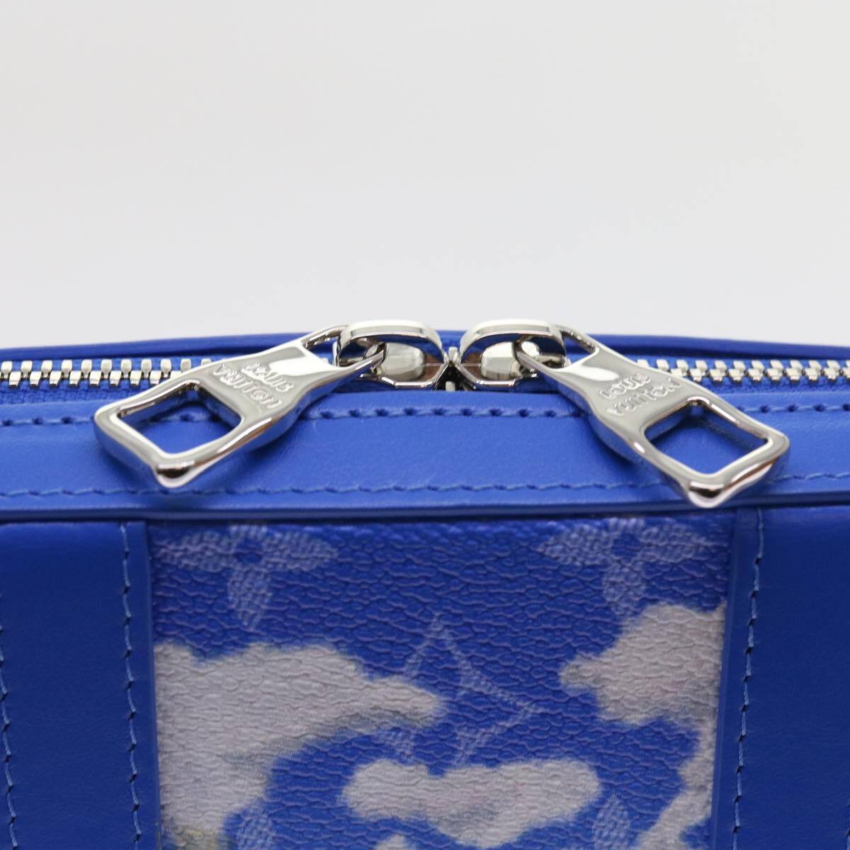 Louis Vuitton Soft Trunk Limited Edition Monogram Clouds Blue Canvas Bag (Pre-Owned)