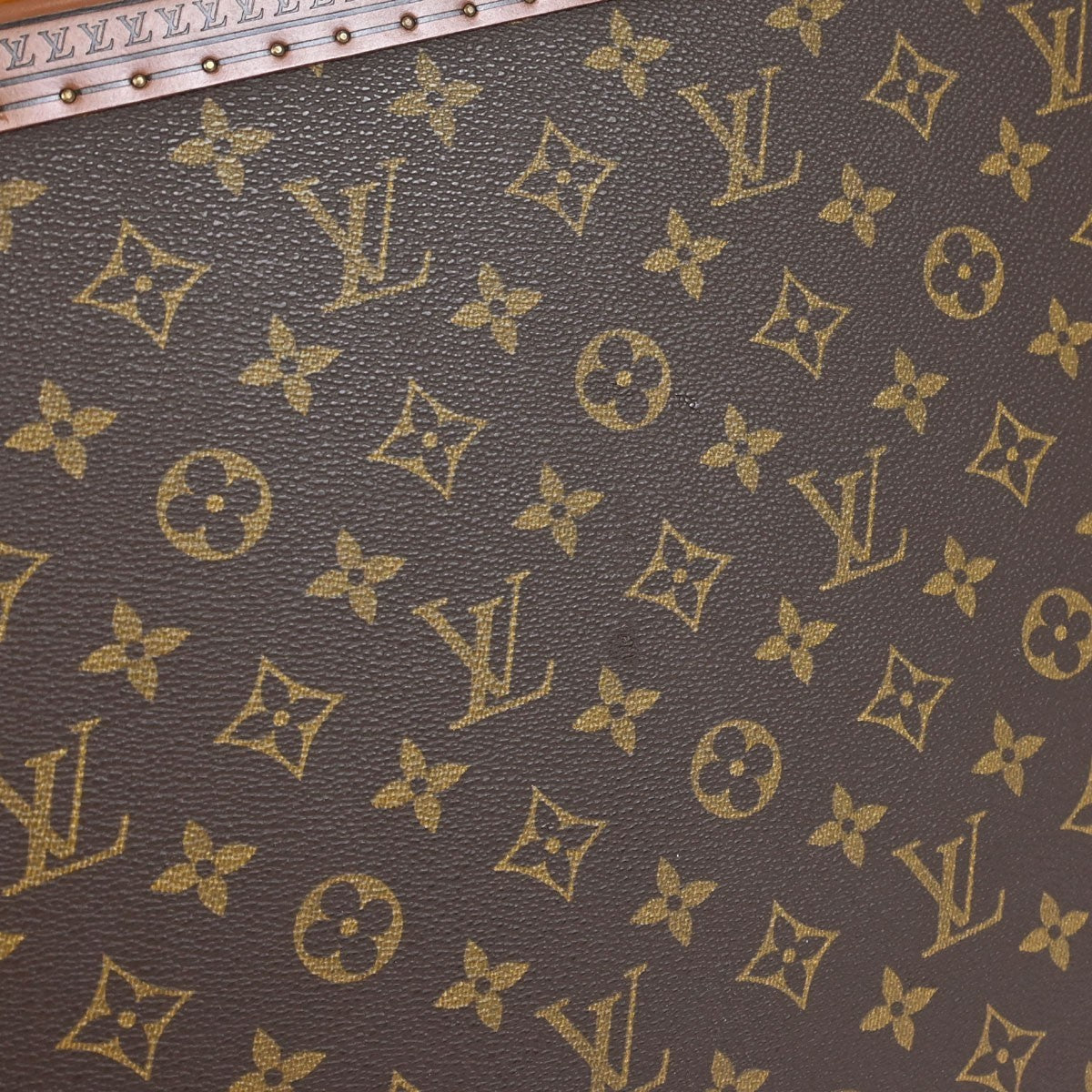 Louis Vuitton Cotteville Trunk Monogram Canvas Brown Canvas Travel Bag Bag (Pre-Owned)