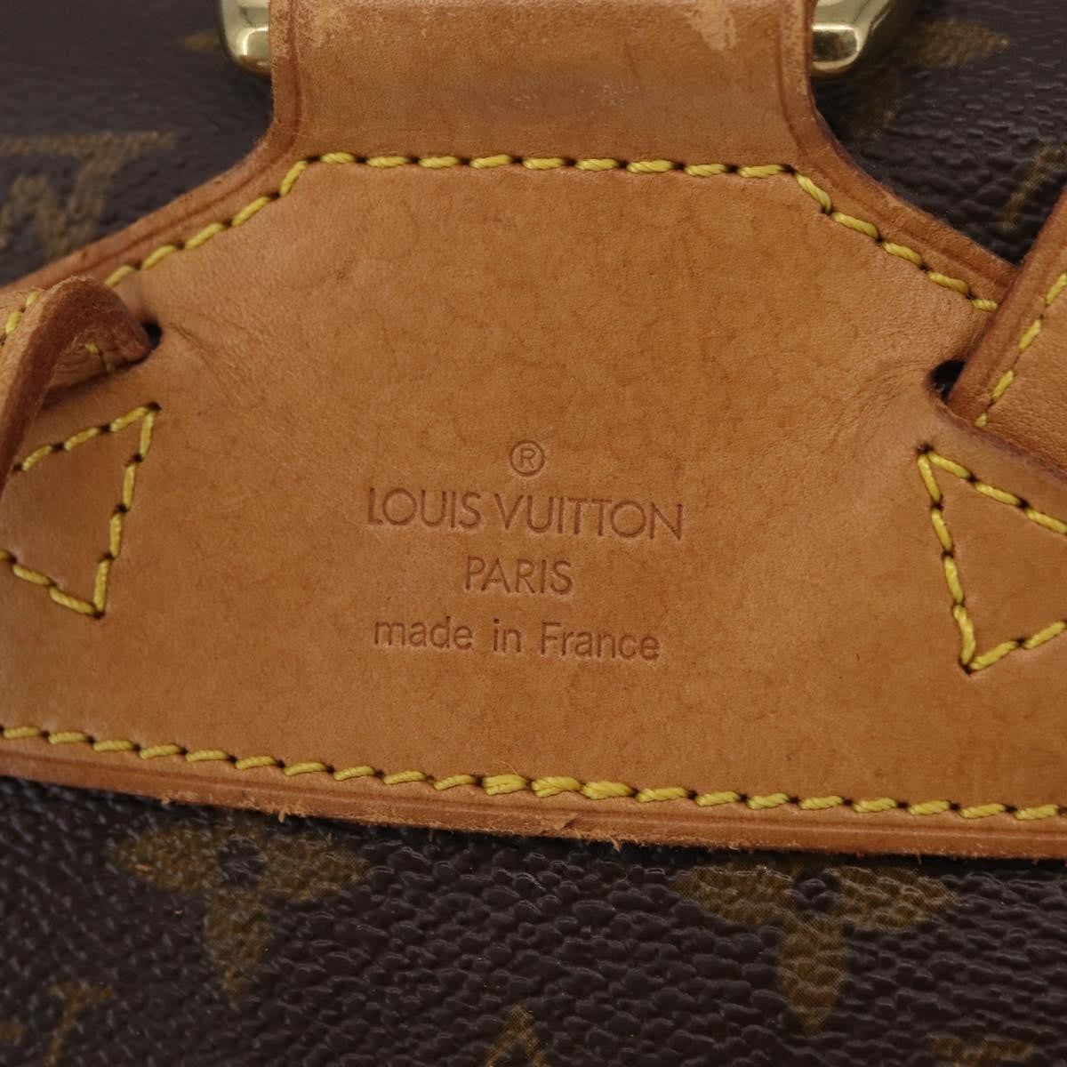 Louis Vuitton Vintage Montsouris Monogram Canvas Brown Canvas Backpack Bag (Pre-Owned)