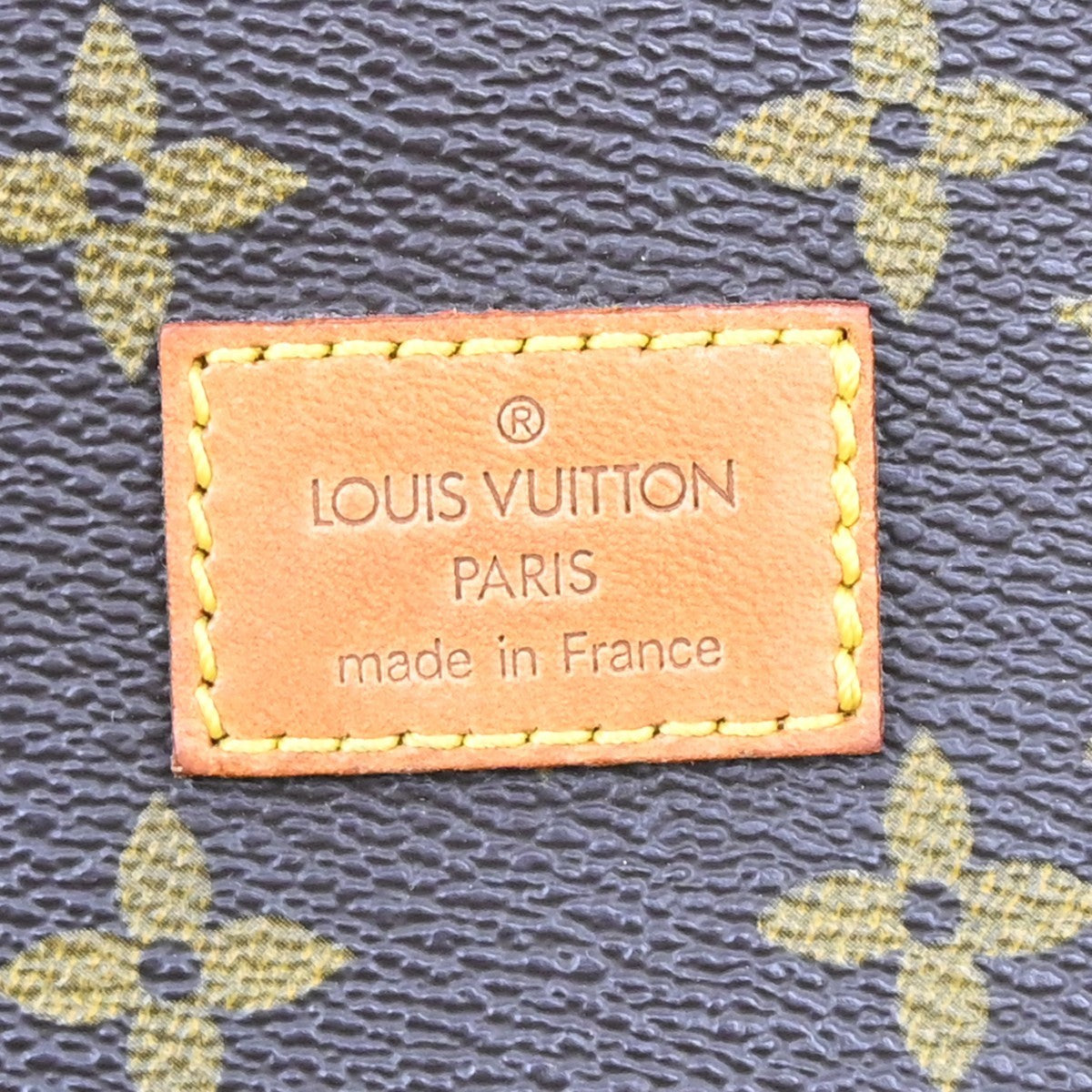 Louis Vuitton Saumur Monogram Brown Canvas Shoulder Bag Bag (Pre-Owned)