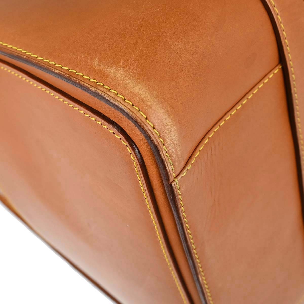 Louis Vuitton Nubie Weekender Nomade Leather Brown Leather Travel Bag Bag (Pre-Owned)