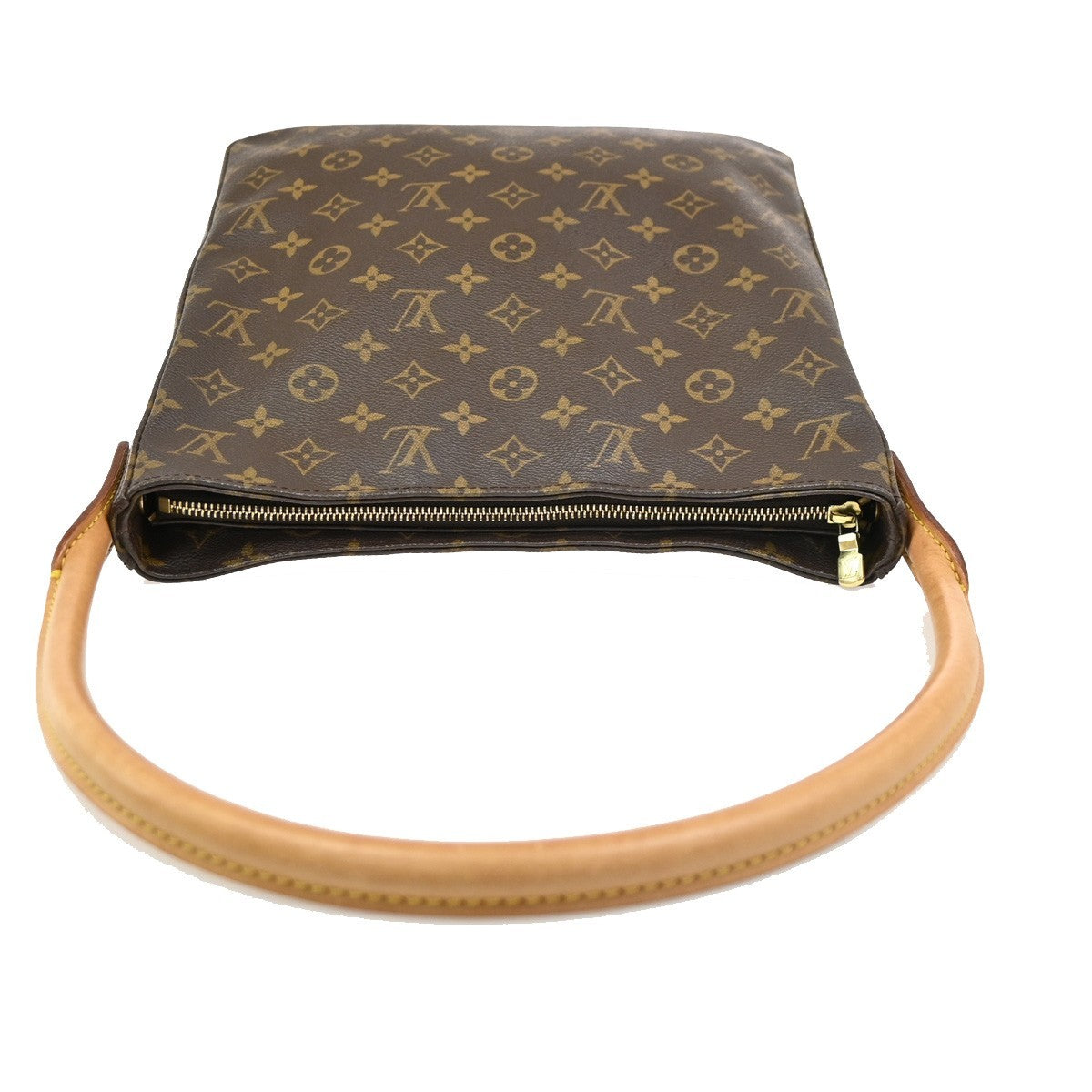 Louis Vuitton Monogram Looping Monogram Canvas Brown Canvas Shoulder Bag Bag (Pre-Owned)