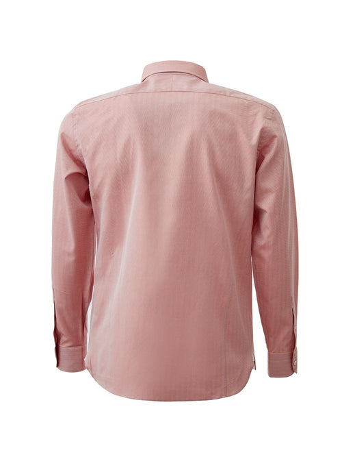 Tom Ford Pink Contrasting hem Regular Fit Men's Shirt