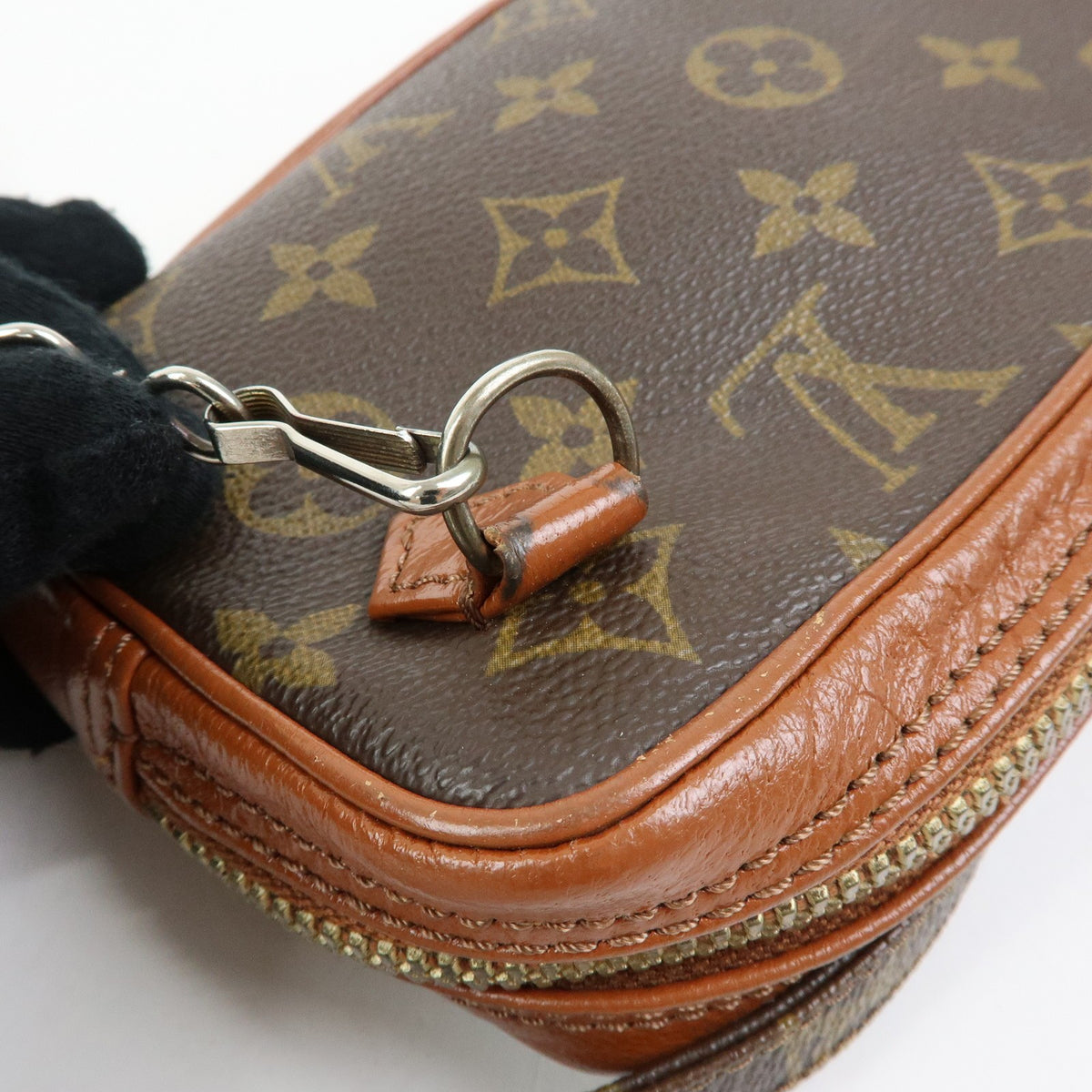 Louis Vuitton Pochette Marly Bandouliere Monogram Canvas Brown Canvas Handbag (Pre-Owned)