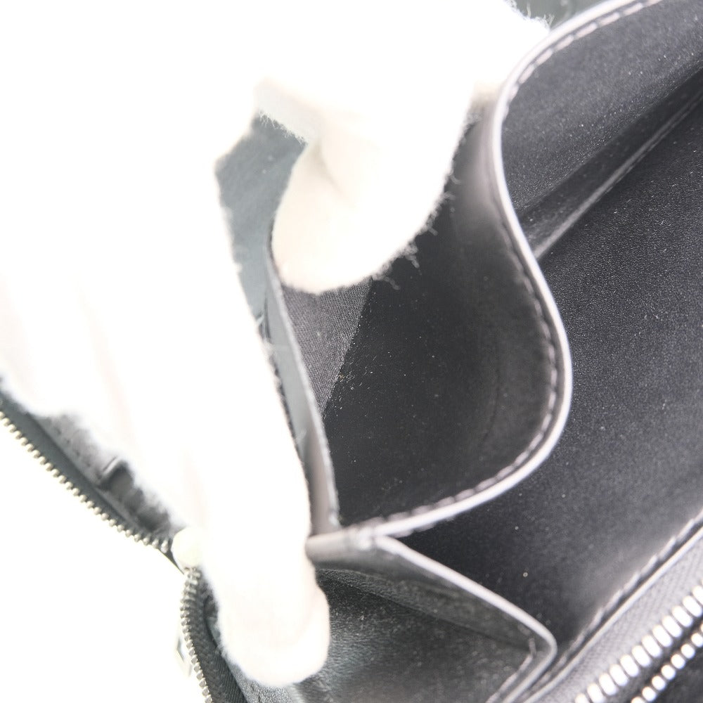 Louis Vuitton Zippy Organizer Black Leather Wallet  (Pre-Owned)