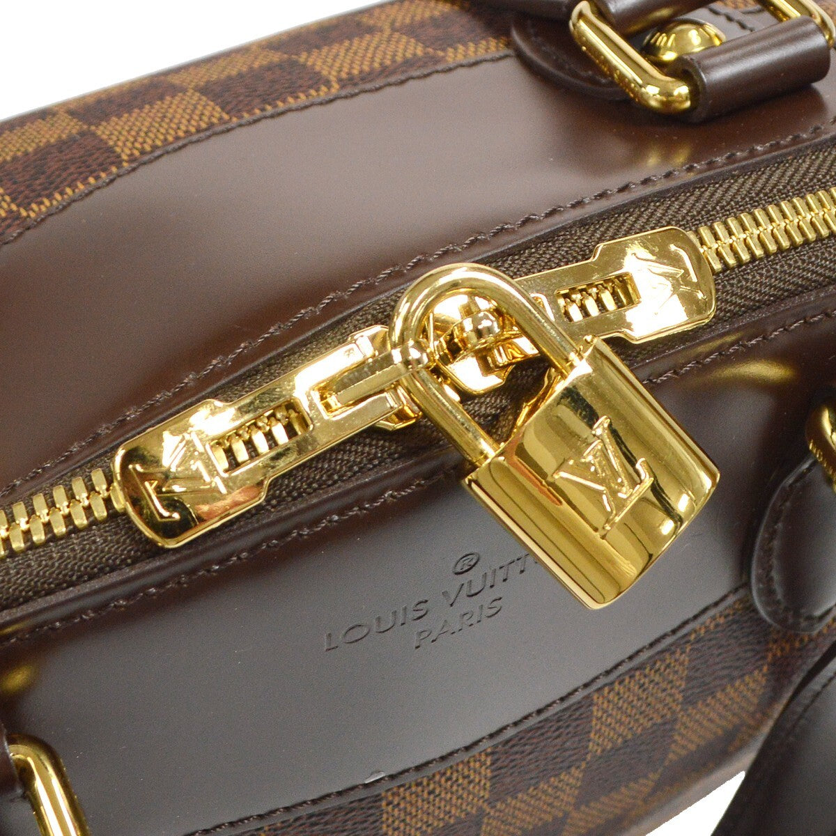 Louis Vuitton Verona Damier Ebene Brown Canvas Shoulder Bag Bag (Pre-Owned)
