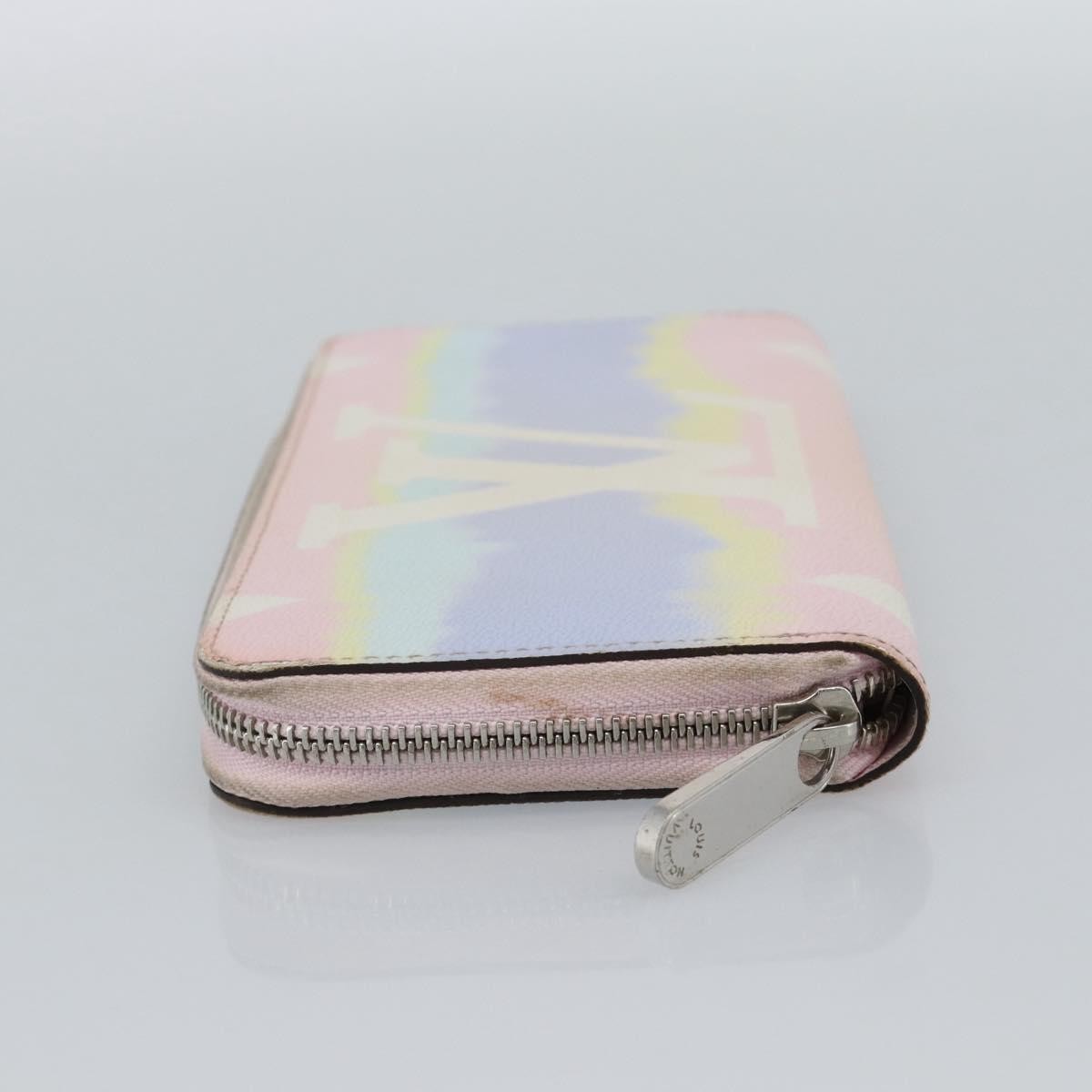 Louis Vuitton Zippy By The Pool Monogram Giant Pink Canvas Wallets Accessory (Pre-Owned)