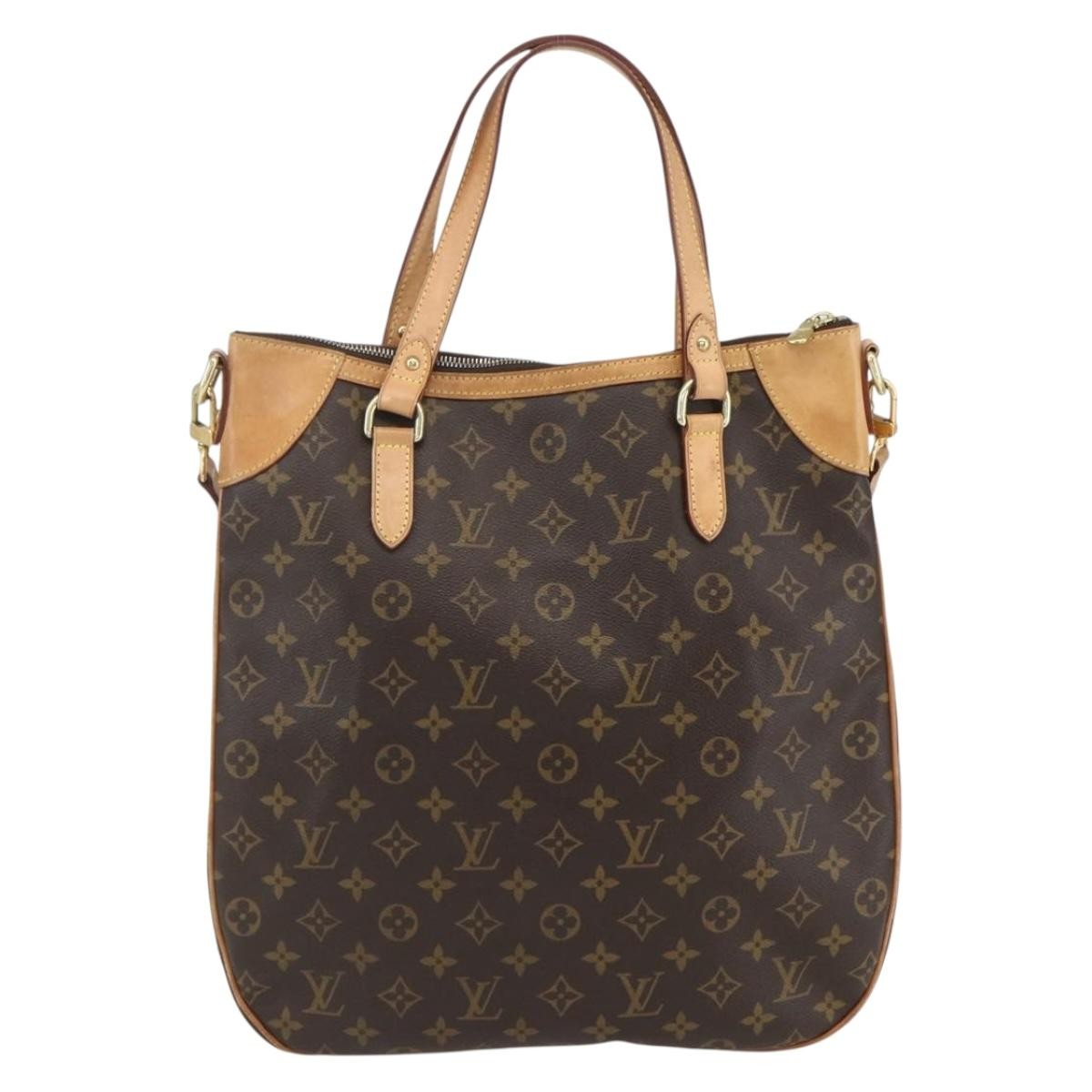 Louis Vuitton Odeon Monogram Canvas Brown Canvas Shoulder Bag Bag (Pre-Owned)