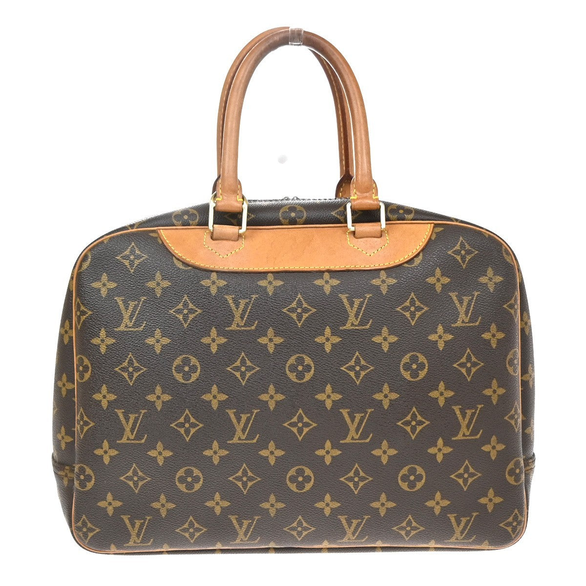 Louis Vuitton Trouville Monogram Canvas Brown Canvas Handbag (Pre-Owned)