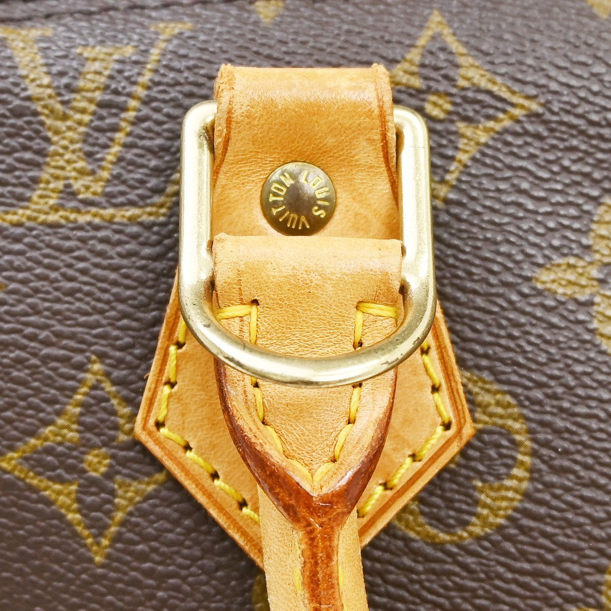 Louis Vuitton Alma Monogram Canvas Brown Canvas Handbag (Pre-Owned)