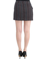 Costume National Gray wool mini Women's skirt