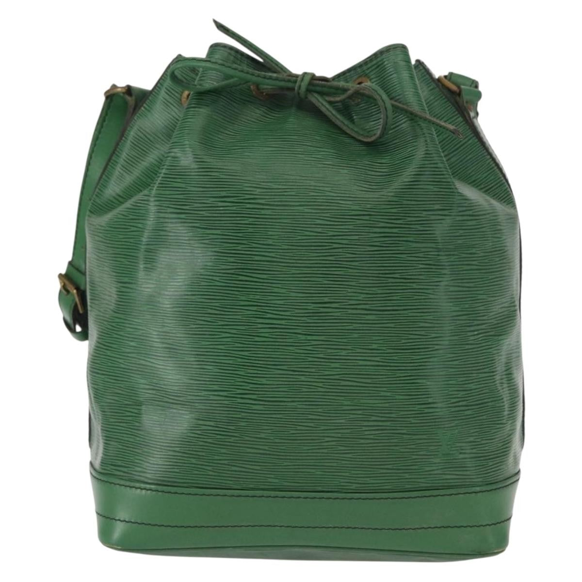 Louis Vuitton Noe Epi Leather Green Leather Shoulder Bag Bag (Pre-Owned)
