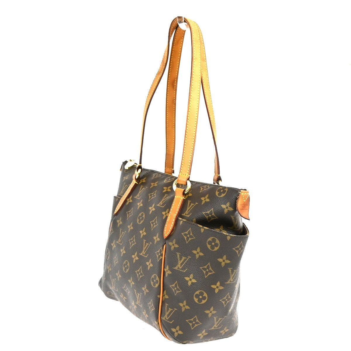 Louis Vuitton Totally Monogram Canvas Brown Canvas Tote Bag Bag (Pre-Owned)