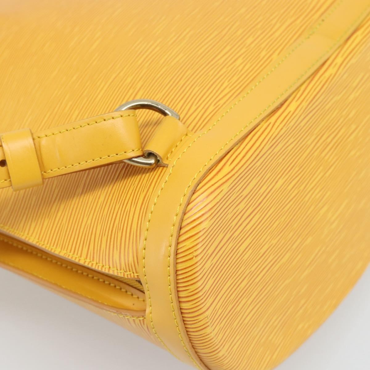 Louis Vuitton Gobelins Epi Leather Yellow Leather Backpack Bag (Pre-Owned)