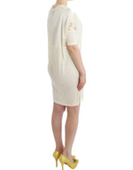 Costume National White modal tube Women's dress