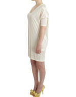 Costume National White modal tube Women's dress