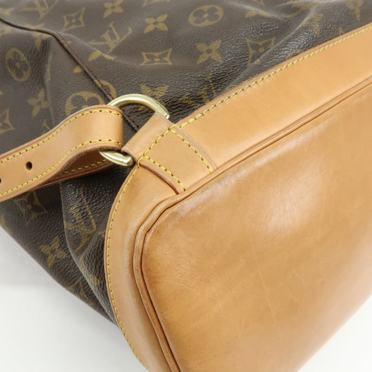 Louis Vuitton Vintage Montsouris Monogram Canvas Brown Canvas Backpack Bag (Pre-Owned)