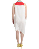 Costume National White shirt assymetric hem Women's dress