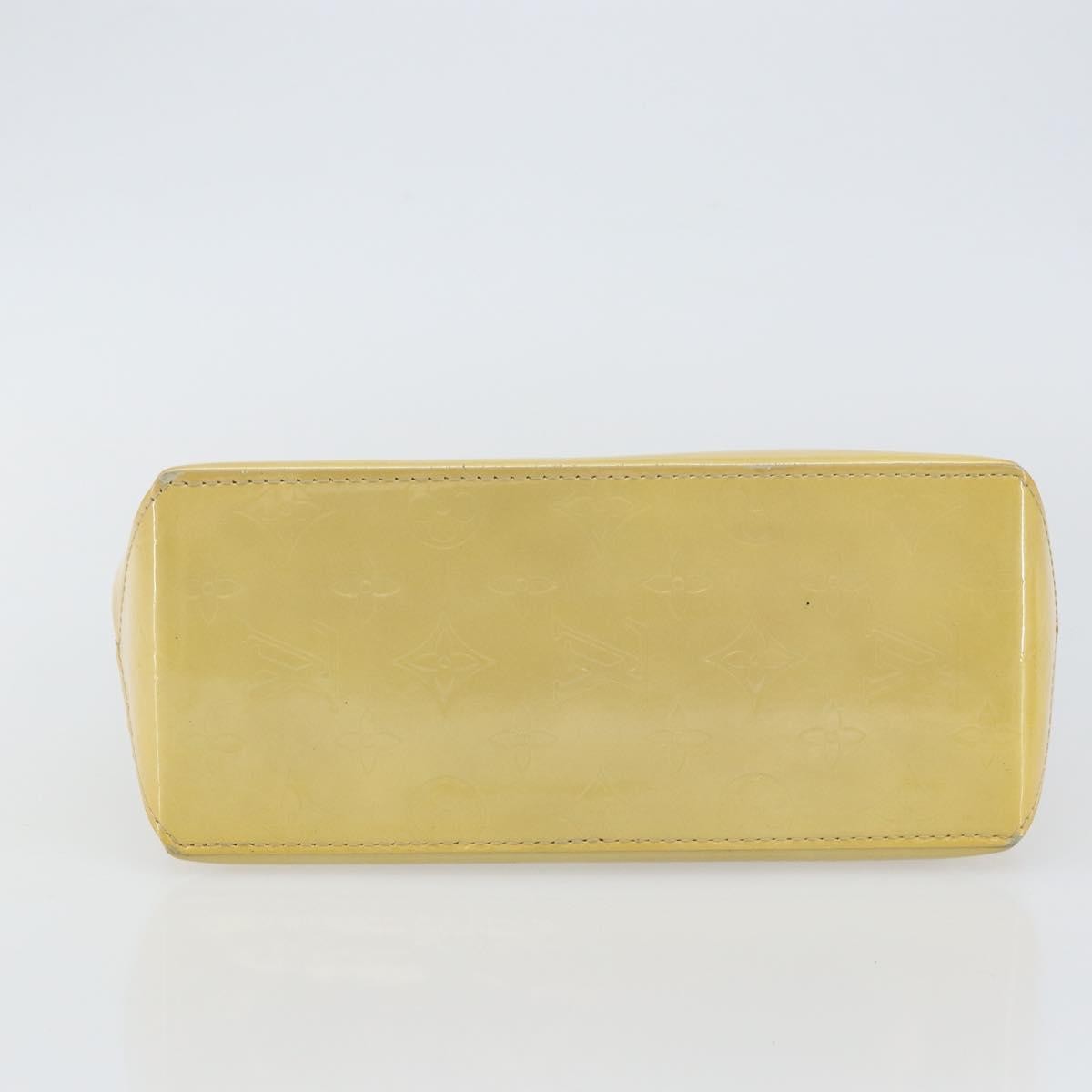 Louis Vuitton Reade Monogram Vernis Beige Patent_Leather Bag (Pre-Owned)
