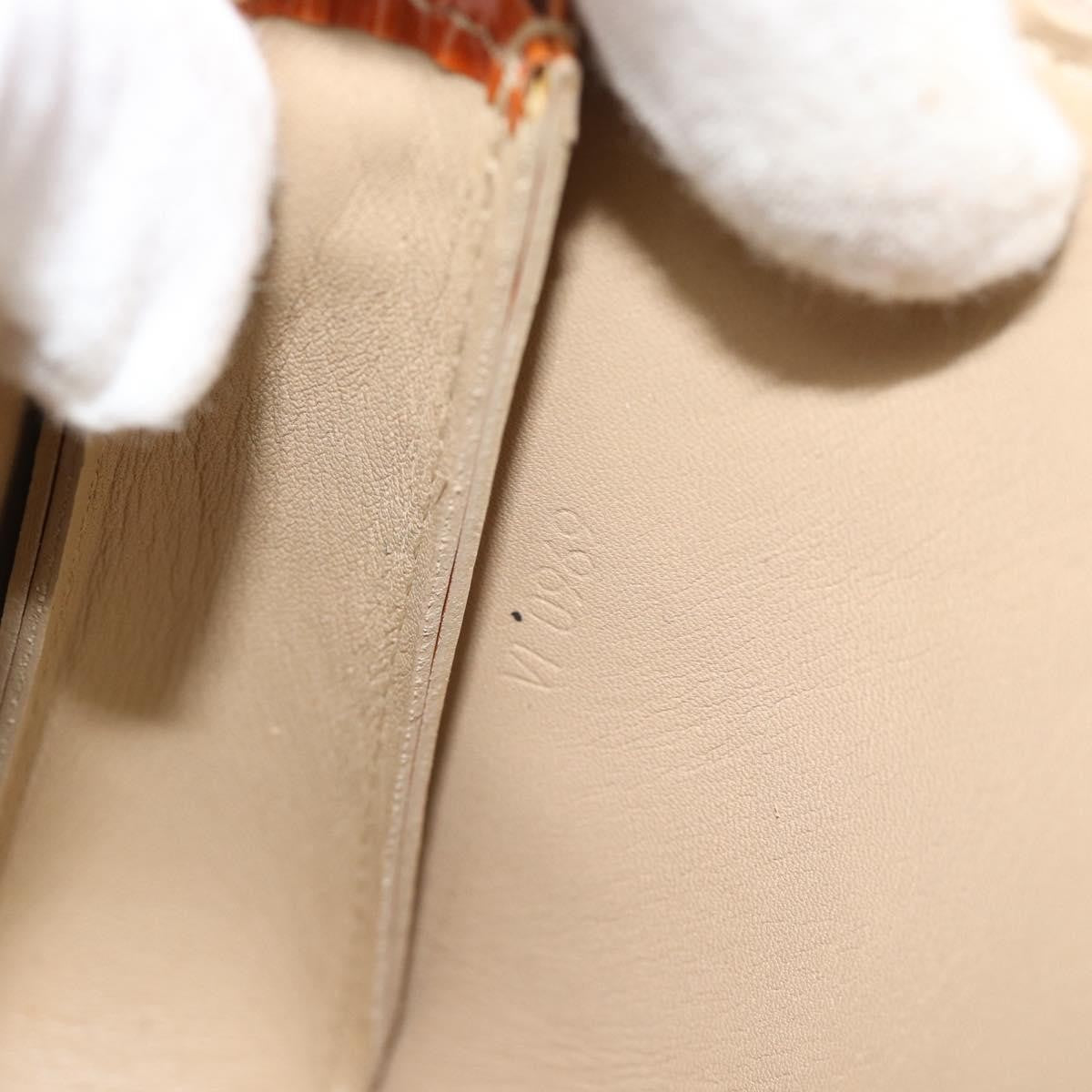 Louis Vuitton Lexington Pochette Patent Leather Beige Patent_Leather Clutche & Pouche Bag (Pre-Owned)