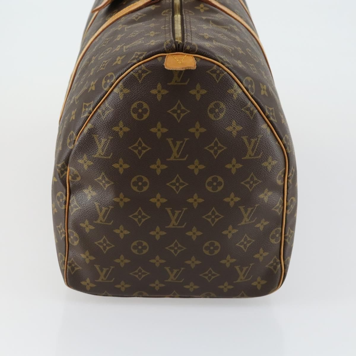 Louis Vuitton Keepall Monogram Canvas Brown Canvas Travel Bag Bag (Pre-Owned)