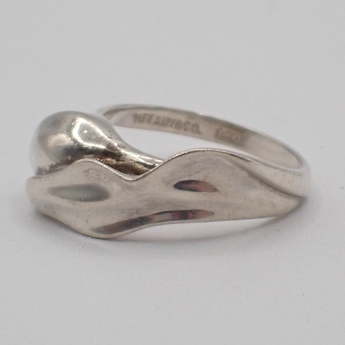 Tiffany & Co. Tulipe Silver 925 Silver Sterling_Silver Ring Jewelry (Pre-Owned)