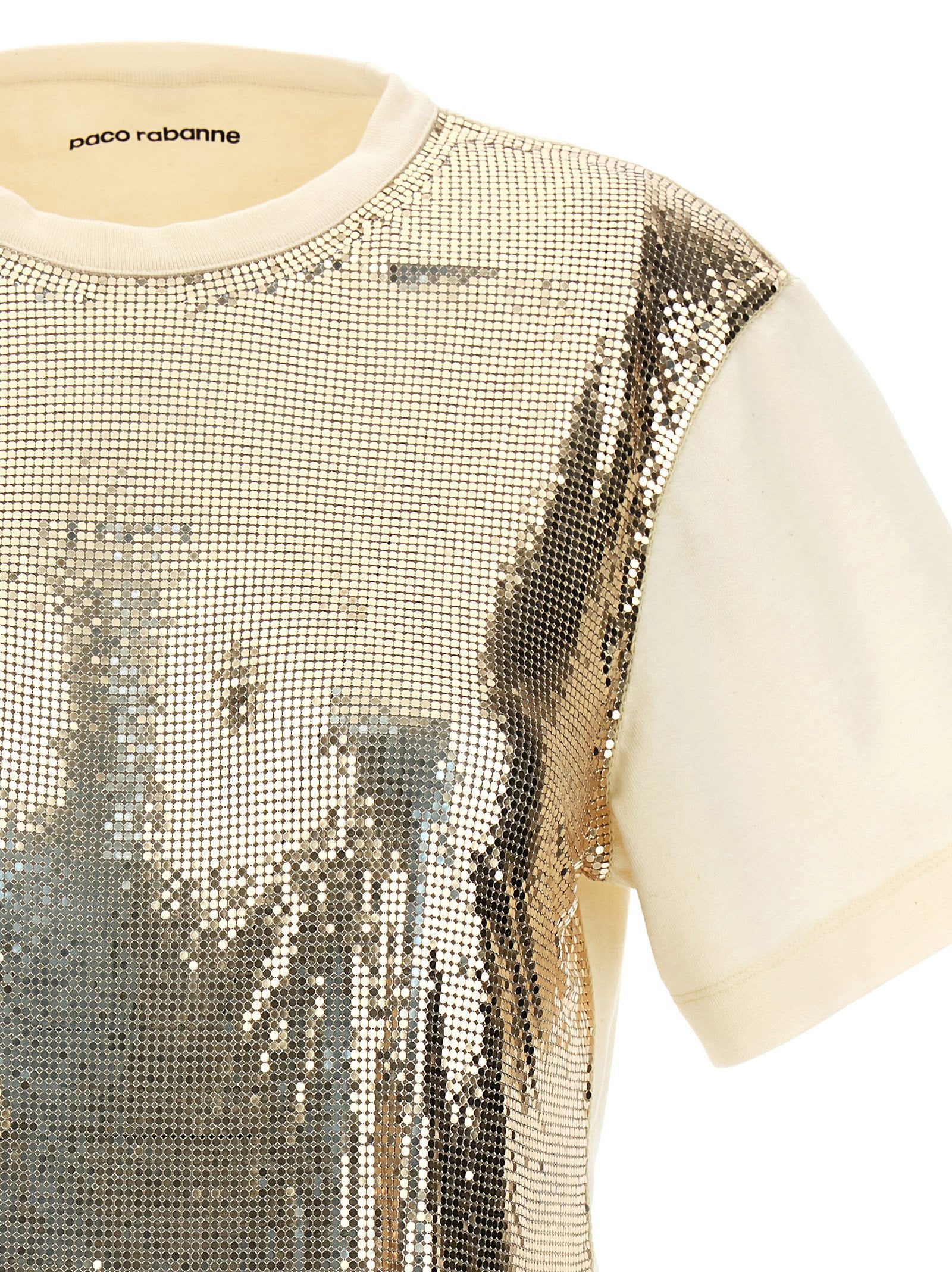 Paco Rabanne Women's Metal Sequin Top