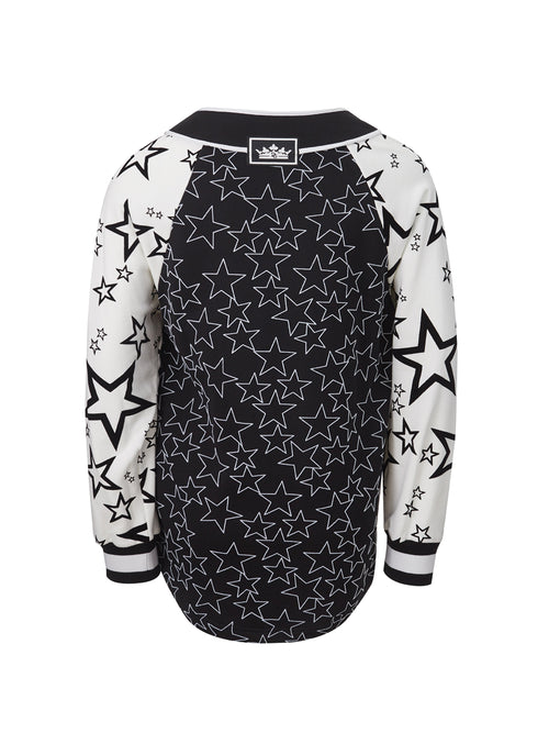Dolce & Gabbana Elegant V-Neck Italian Women's Sweatshirt