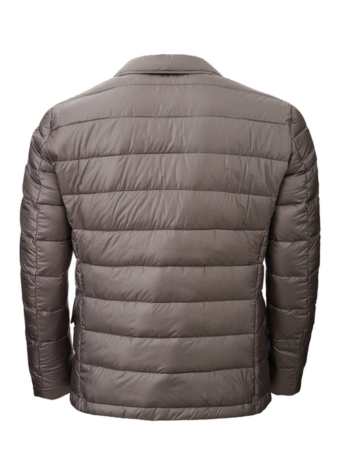 Add Quilted Classic Dove Grey Men's Jacket