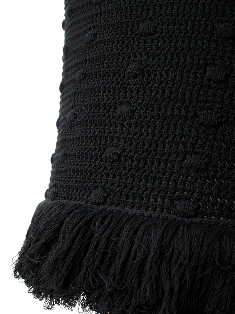 Bottega Veneta Knitted Black Women's Skirt