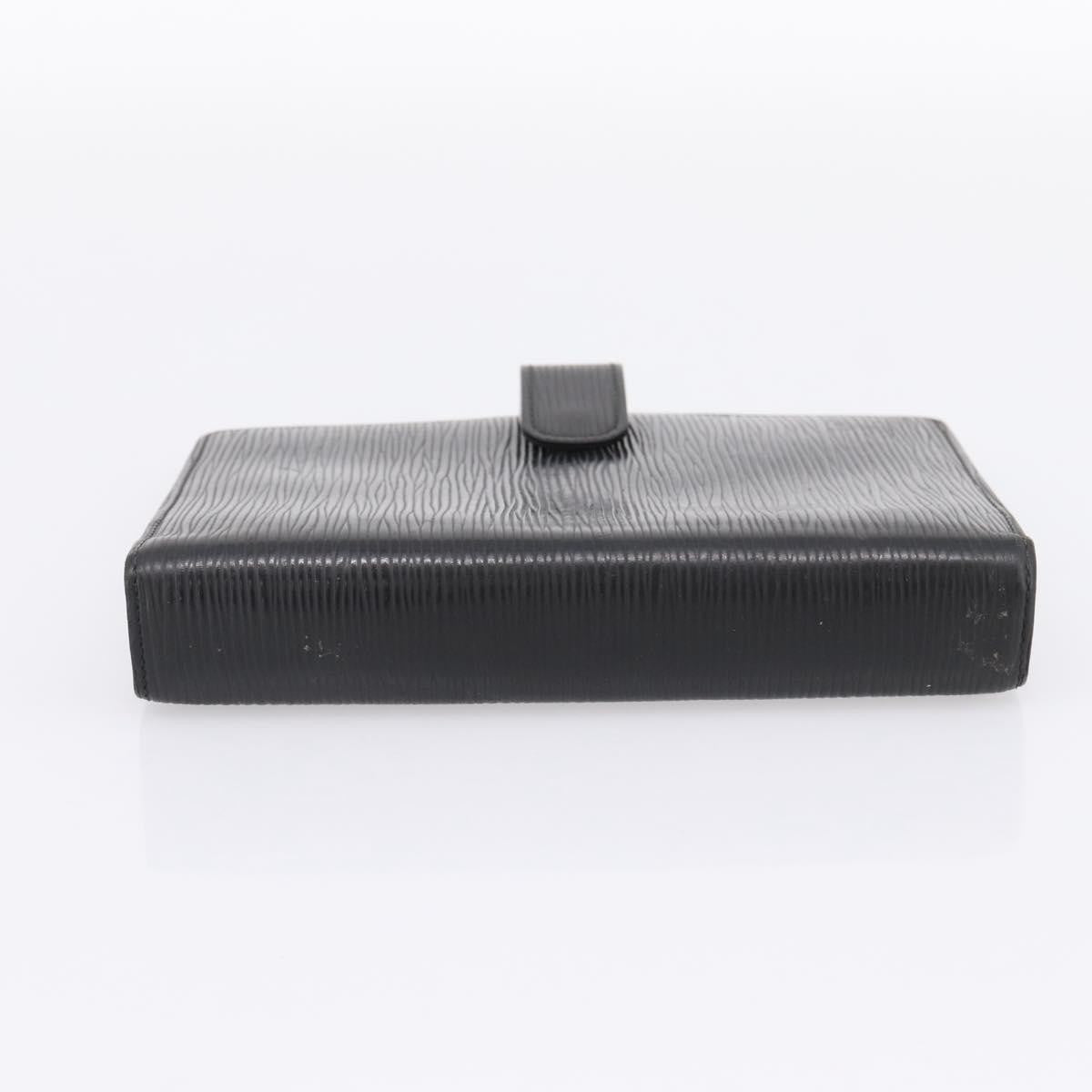Louis Vuitton Agenda Cover Epi Leather Black Leather Wallets Accessory (Pre-Owned)