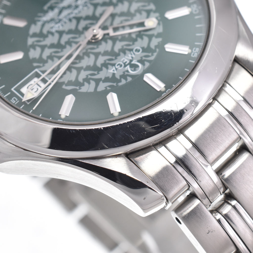 Omega Seamaster Jacques Mayol 120M Quartz Stainless Steel Watch (Pre-Owned)