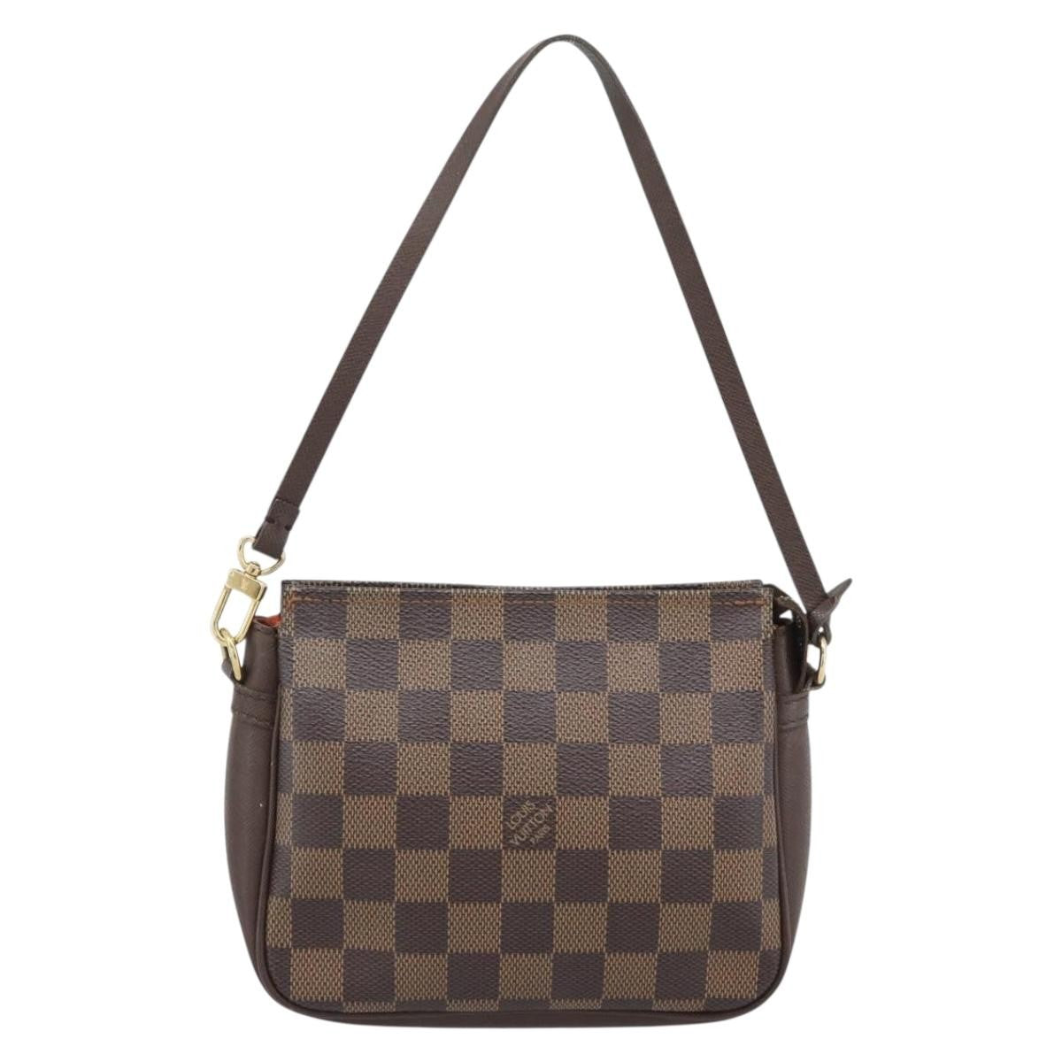 Louis Vuitton Trousse Make Up Damier Brown Canvas Clutche & Pouche Bag (Pre-Owned)