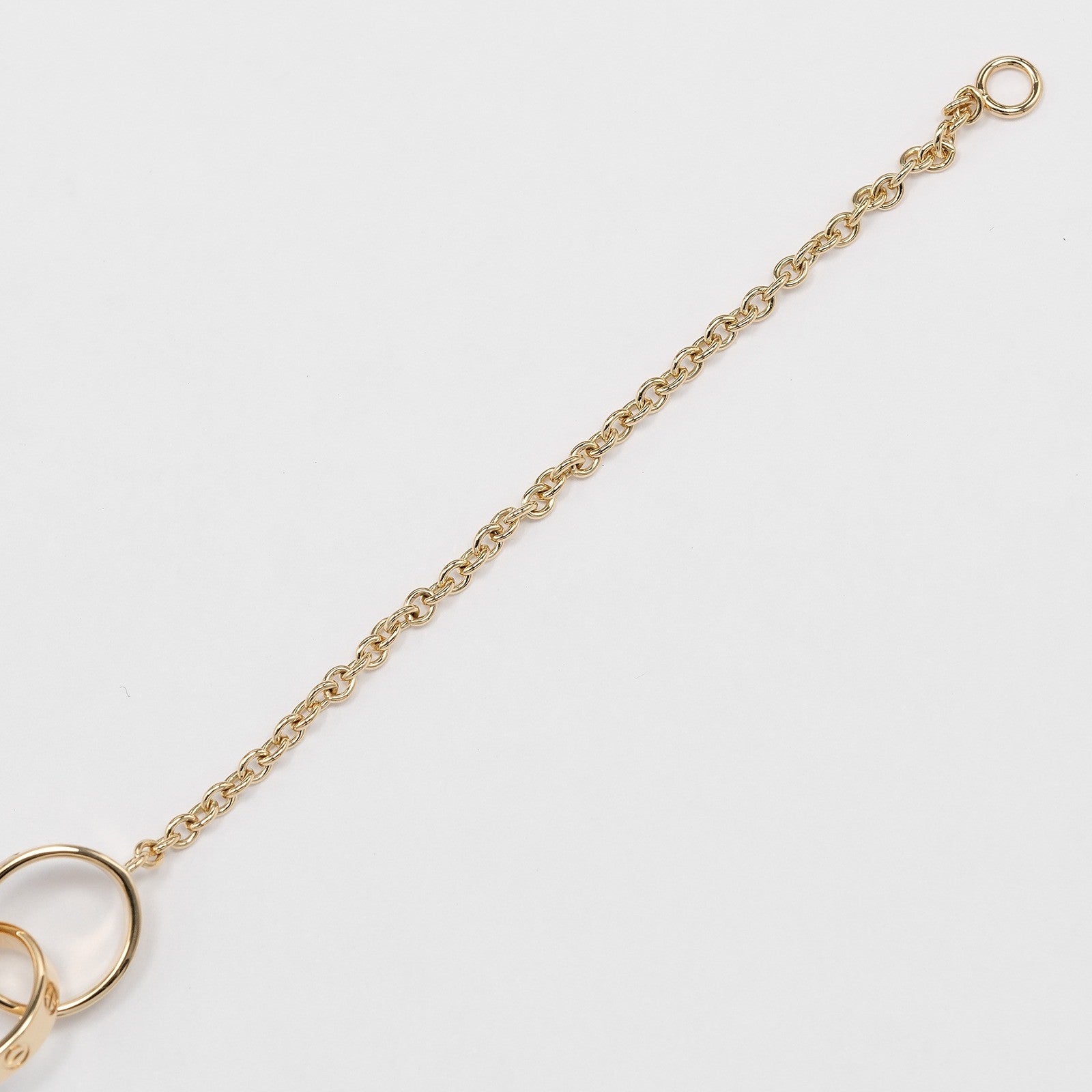 Cartier Love Interlocking 18K Yellow Gold Gold Yellow_Gold Bracelet Jewelry (Pre-Owned)