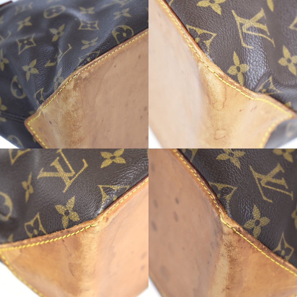 Louis Vuitton Cabas Piano Monogram Canvas Brown Canvas Tote Bag Bag (Pre-Owned)