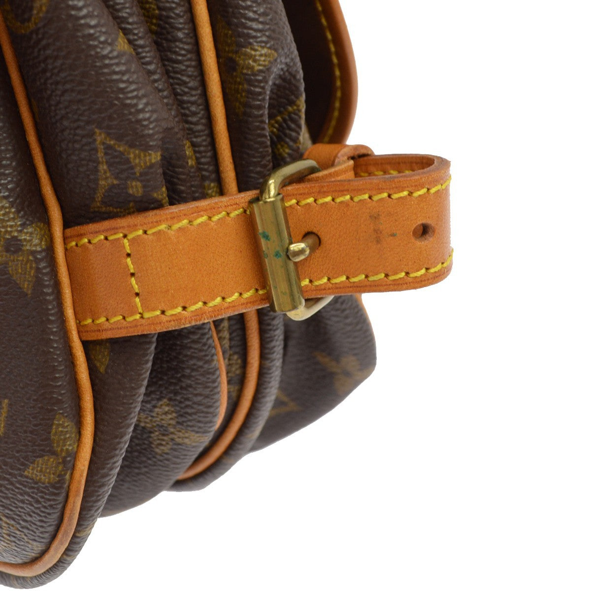 Louis Vuitton Saumur Monogram Canvas Brown Canvas Handbag (Pre-Owned)